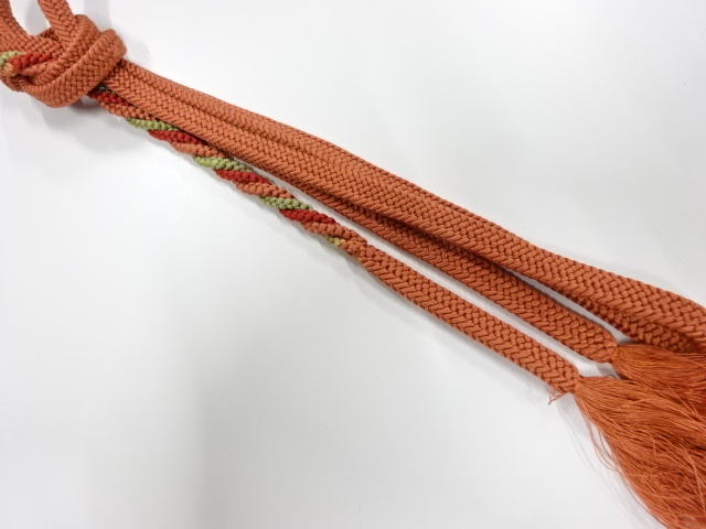 正絹　手組帯締め